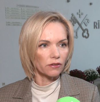 Elīna Treija, Rīgas domes Mājokļu un vides komitejas priekšsēdētāja.