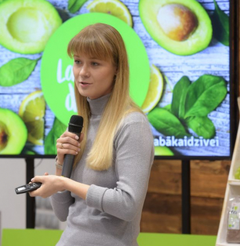 Uztura speciāliste Olga Ļubina.