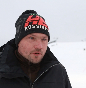 Andris Stradiņš, slēpošanas un atpūtas kompleksa “Briežkalns” saimnieks.