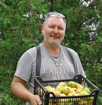 "Lejas Danču" saimnieks Rolands Kokins.