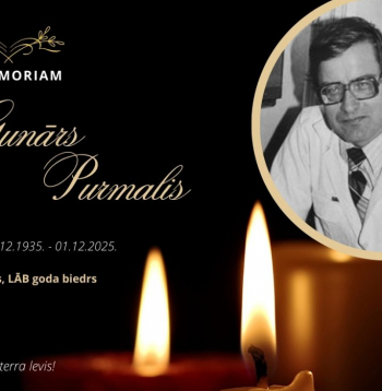Gunāra Purmaļa piemiņas foto.