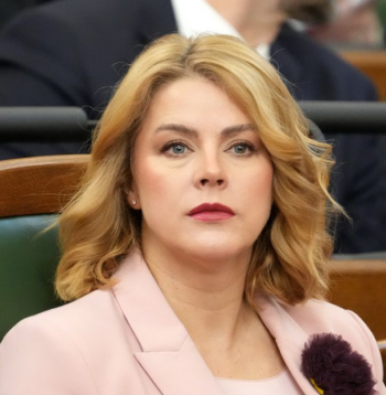 Ministru prezidente Evika Siliņa. 