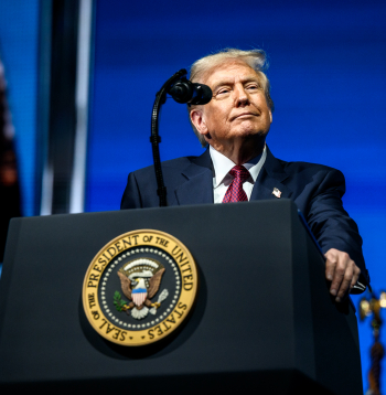 ASV prezidents Donalds Tramps.