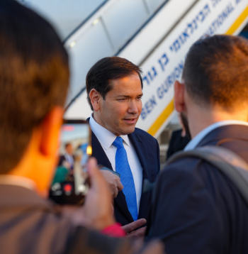 ASV valsts sekretārs Marko Rubio.