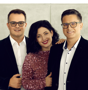 Mārtiņš Kanters, Antra Stafecka un Andris Ērglis.