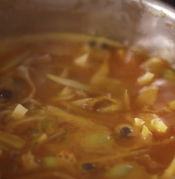 Soļanka Mārtiņa Sirmā gaumē,