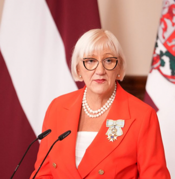 4. maija Deklarācijas kluba prezidente Velta Čebotarenoka.