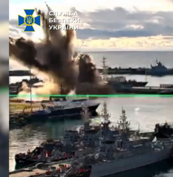 Sprādziena brīdis.