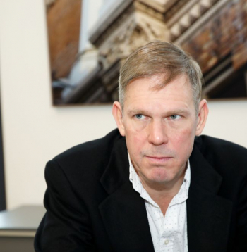 Informācijas tehnoloģijas uzņēmuma "Mikrotīkls" līdzīpašnieks un vadītājs Džons Talijs.