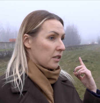 Katrīna Rabkeviča, iniciatīvas grupas “Droša Granīta iela” dibinātāja.