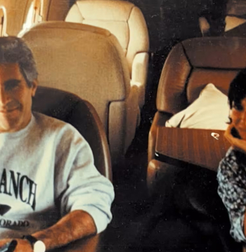 Gīsleina Maksvela un Džefrijs Epstīns.