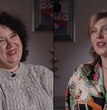 Margarita Kolosova un Magone Liedeskalna.