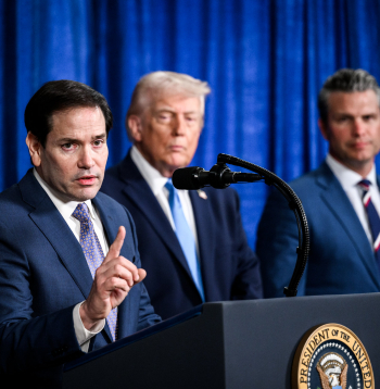 Rikijs Rubio, Donalds Tramps.