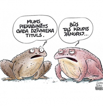 Zīmē Gatis Šļūka. Gada dzīvnieks