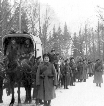 Soda ekspedīcija pie Gulbenes 1905. gada nogalē.