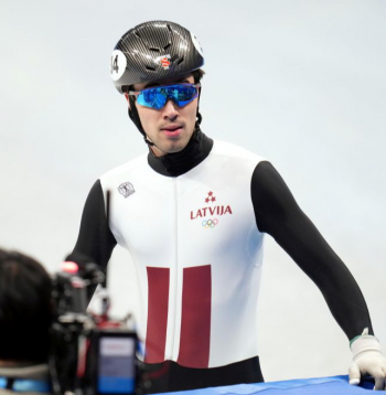 Šorttrekists Roberts Krūzbergs.