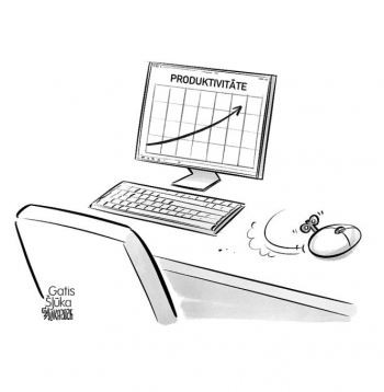 Zīmē Gatis Šļūka. Produktivitāte aug! Zīmē Gatis Šļūka. Produktivitāte aug!