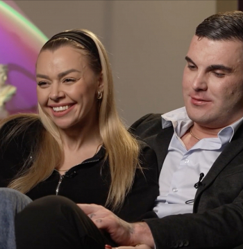 Sindija Bokāne un Niks Endziņš. 