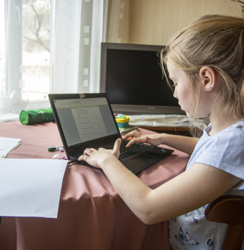 Attālinātas mācības.