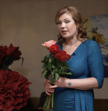 Dzejniece Magone Liedeskalna.