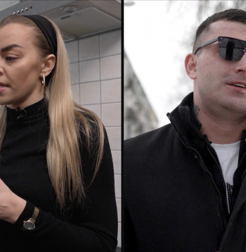 Sindija Bokāne un Niks Endziņš.