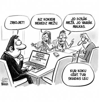 Zīmē Gatis Šļūka. Dienesta pārbaude kokrūpnieku lietā