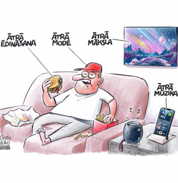 Zīmē Gatis Šļūka. Ātrais laikmets 