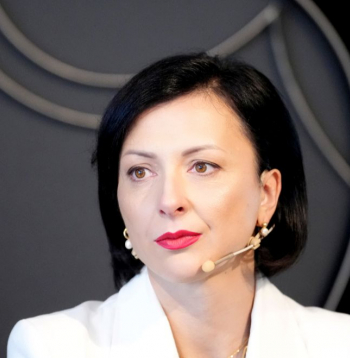 "Swedbank" Ieguldījumu pārvaldes sabiedrības vadītāja Anželika Dobrovoļska.