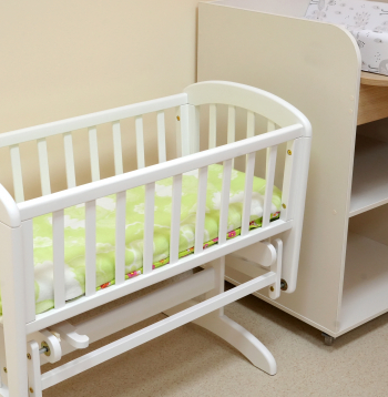 Jaunizbūvētās Ogres rajona slimnīcas Dzemdību nodaļas telpas.