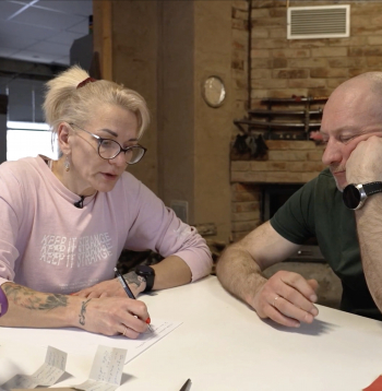 Vendija un Pāvels Karalkini.