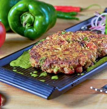 Pilngraudu - dārzeņu plācenīši.