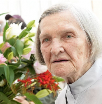 Pretošanās kustības dalībniece Lidija Doroņina-Lasmane. 