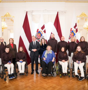 Latvijas Paralimpiskā komiteja.