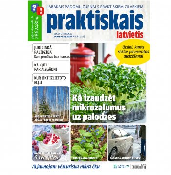 Jaunā žurnāla vāks.