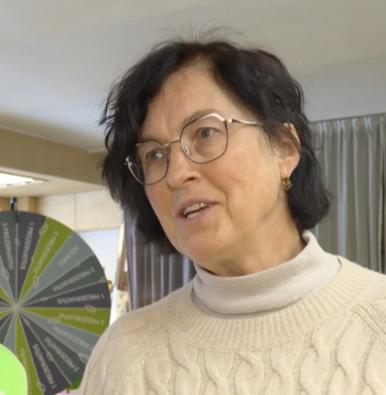 Iveta Ķelle, biedrības "Papardes zieds" valdes priekšsēdētāja. Iveta Ķelle, biedrības "Papardes zieds" valdes priekšsēdētāja.