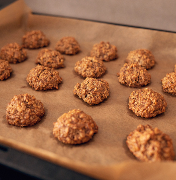 Kamas un auzu pārslu cepumi. Kamas un auzu pārslu cepumi.