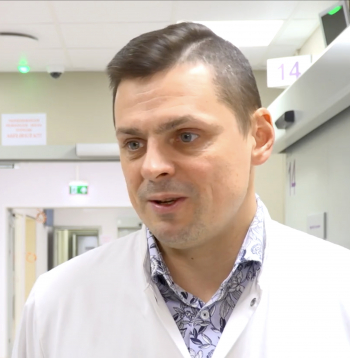 Andrejs Pčolkins, Latvijas Onkoloģijas centra galvenais ārsts. Andrejs Pčolkins, Latvijas Onkoloģijas centra galvenais ārsts.