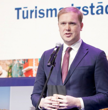 Ekonomikas ministrs Viktors Valainis. Ekonomikas ministrs Viktors Valainis.