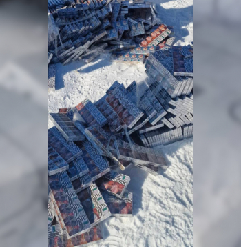 Latgalē atklāj cigarešu kontrabandu.