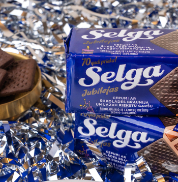 Jaunie cepumi ar braunija un lazdu riekstu garšu.