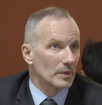 Andrejs Cinis, Rīgas Ziemeļvalstu augstskolas pārstāvis.