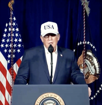 ASV prezidents Donalds Tramps.