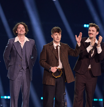 Mūzikas balvas "GAMMA" pasniegšanas ceremonija.