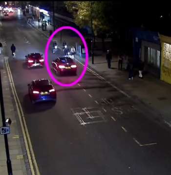 Mirklis pirms sadursmes.