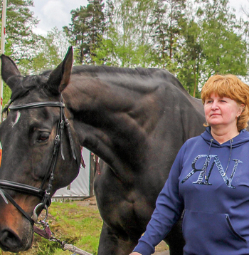Reitterapeite Olga Bērziņa.