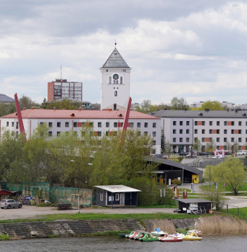 Skats uz Jelgavas pludmali.