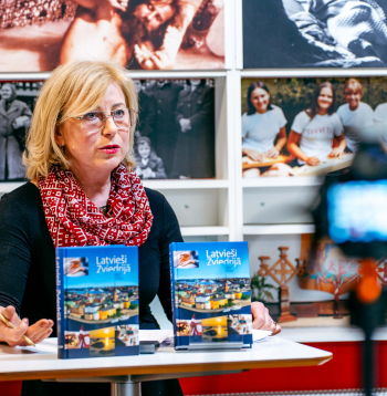 Grāmatas "Latvieši Zviedrijā. Raksti, stāsti, atmiņas" atvēršanas pasākums.