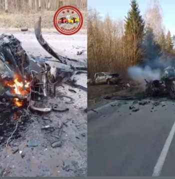 Traģiskās avārijas sekas.