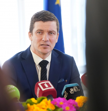 Centrālās vēlēšanu komisijas priekšsēdētājs Māris Zviedris.