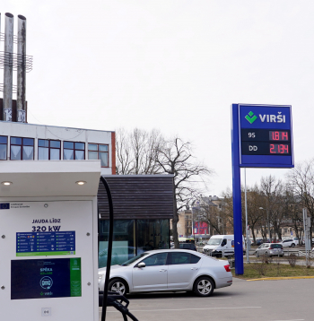 Degvielas uzpildes stacija "Virši" 2026. gada 24. martā.